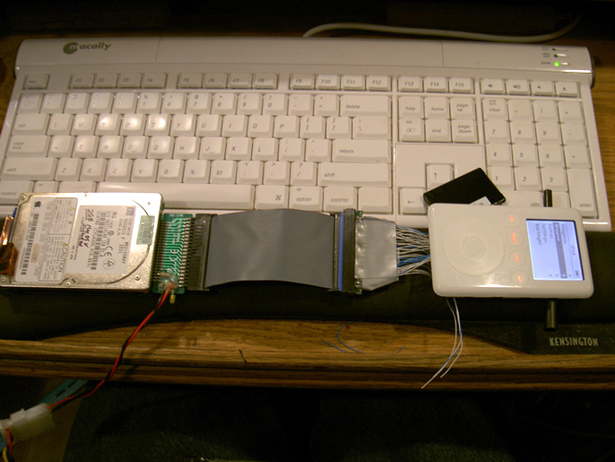 ipod with external hard drive